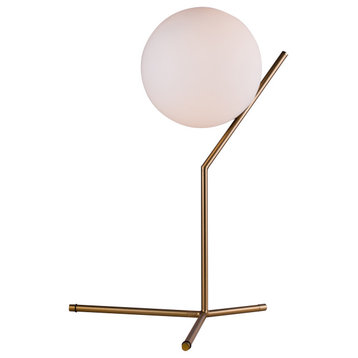 Table Lamp, Brass