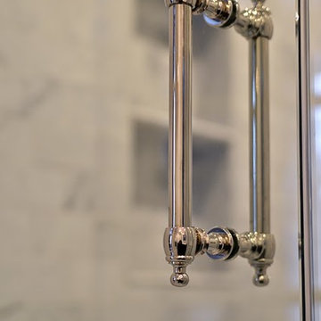 Polished Chrome Shower Door Handles – A Touch of Elegance