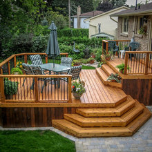 wood steps