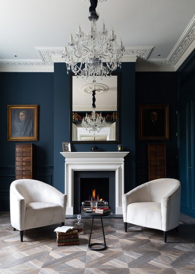 Victorian Living Room by Cochrane Design