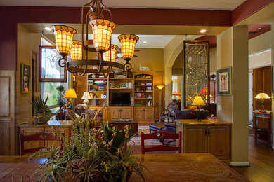 Inspiration for a timeless family room remodel in Phoenix