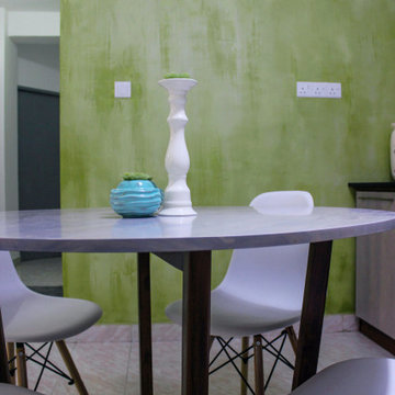 Apartment interior transformation