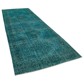 Rug N Carpet - Handmade Oriental 4' 11'' x 13' 3'' One-of-a-Kind Runner Rug