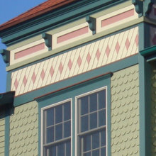 Mill St Bldg exterior paint