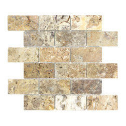 Scabos Travertine Collection - Tumbled 2x4 - Products