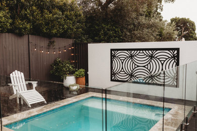 Photo of a backyard pool in Sydney.