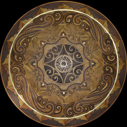 Marquetry & Parquet - Floor Medallions And Inlays