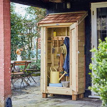 Outdoor Tool Storage Near Garden