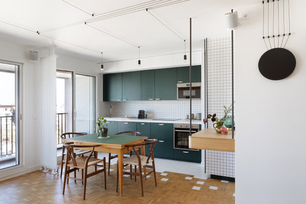 Contemporary Kitchen by Lagom architectes