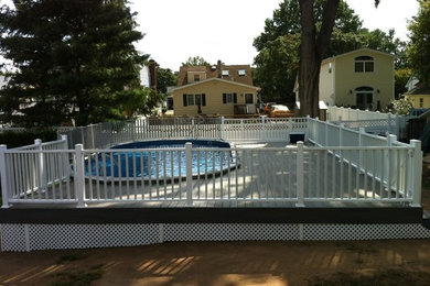 Custom Residential Pool Deck