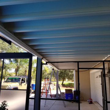 Underdeck water drainage system