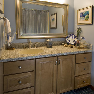 Classy Beach Bathroom Remodel