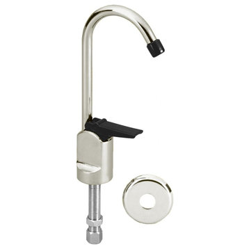 Touch-Flo Style 6" Pure Water Dispenser In Polished Brass, Polished Nickel