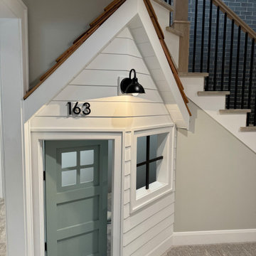 Custom Kids Playroom and Basement