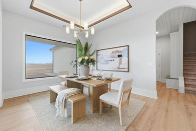Example of a dining room design in Wichita