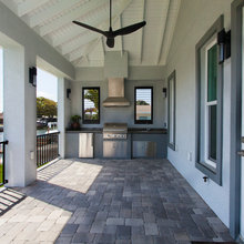 outdoor living kitchen