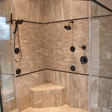 After Photo, Master Bath Remodel - Moore Residence - Before and After