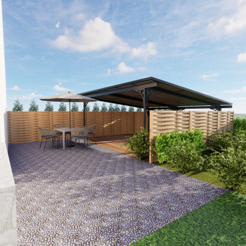 Conception d'une Pergola chez client particulier