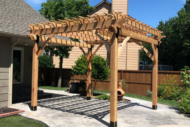 Example of a patio design in Wichita