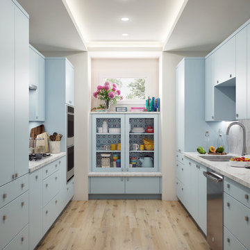 Canyon Creek Painted Cabinets | Copenhagen & Valley Forge