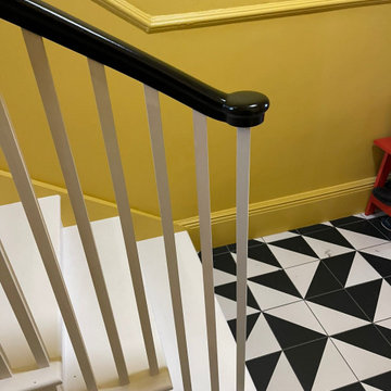 Classic White Georgian Staircase