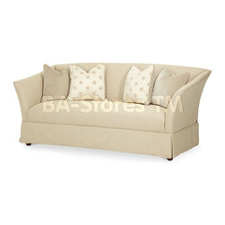 "Michael Amini" Flare Arm Sofa - Group1/Opt.1, After Eight Collection - Sofas
