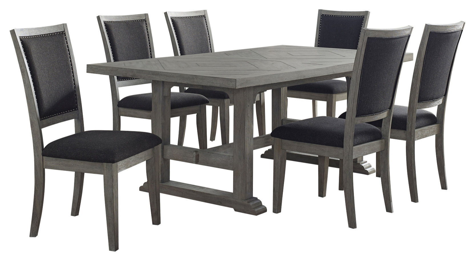 Whitford 7-Piece Dining Set - Traditional - Dining Sets - by Steve ...