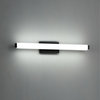 Mini Vogue 18" LED Bathroom Vanity and Wall-Light 3500K, Black
