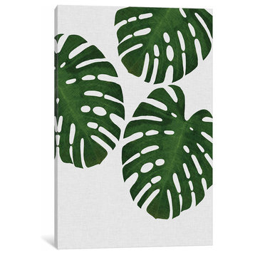 "Monstera Leaf III" by Orara Studio Canvas Print, 18"x12"