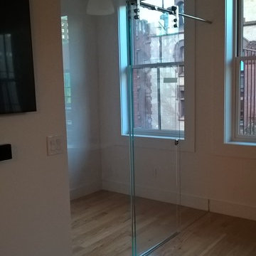 Office Partition and sliding doors