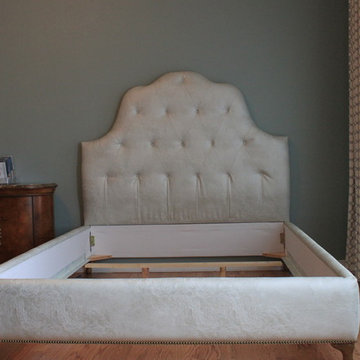 Custom Queen Anne bed