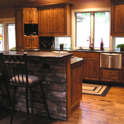 Custom Kitchen with Stone Isla&hellip; - Products