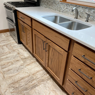 Red Oak Kitchen Remodel