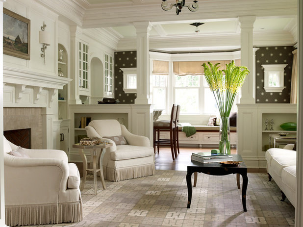 Traditional Living Room by Country Club Homes