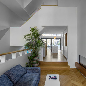 Williamsburg ground-up split-level