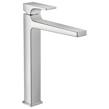 Hansgrohe 32513 Metropol 1.2 (GPM) 1 Hole Bathroom Faucet - - Chrome