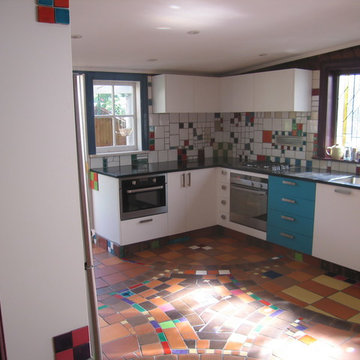 Tiled Kitchen Splashback