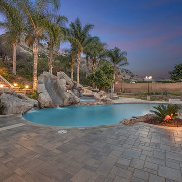Night View - Orange Oasis