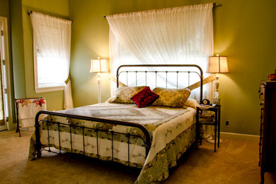 Inspiration for an eclectic bedroom remodel in Denver