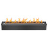 Black Ethanol Burning Fireplace Insert - EB3600 | Ignis