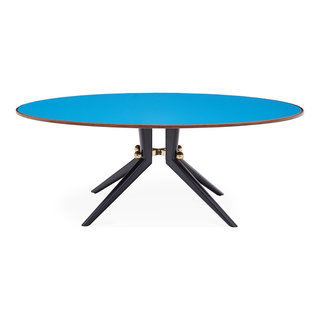 Trocadero Dining Table Midcentury Dining Tables by Jonathan