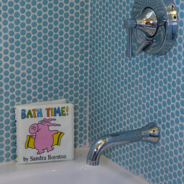 ModDotz Porcelain Penny Round Tile Collection