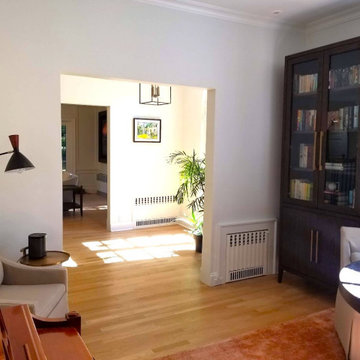 Modern Transitional Living & Study, Irvington NY