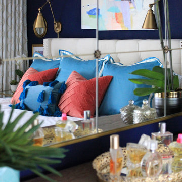 Bold & Eclectic Master Bedroom