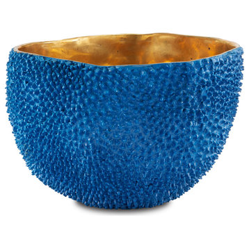 Jackfruit Large Cobalt Blue Vase