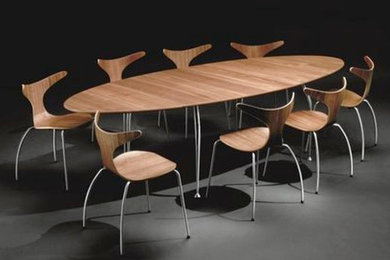 moderne Möbel zum Sitzen mit skandinavischen Flair