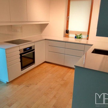 Darmstadt Blanco Norte Silestone Arbeitsplatten