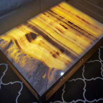 Lit Onyx Tables