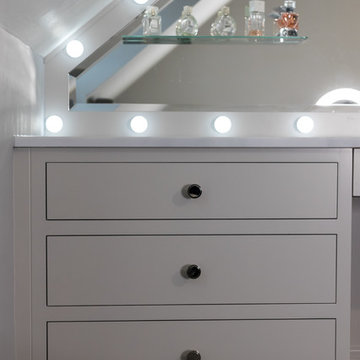 Glam Vanity Area & Fitted Wardrobes