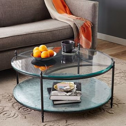 West Elm - Mirrored Base Coffee Table - Coffee And Accent Tables